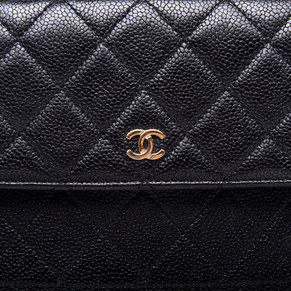 Chanel Caviar Quilted Small Flap Black 11 of 12
