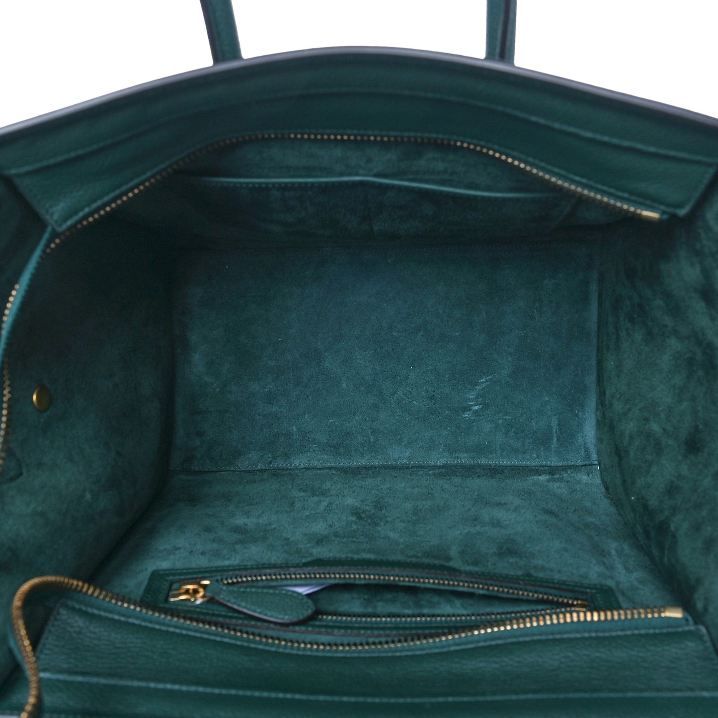 Drummed Calfskin Mini Luggage Amazone