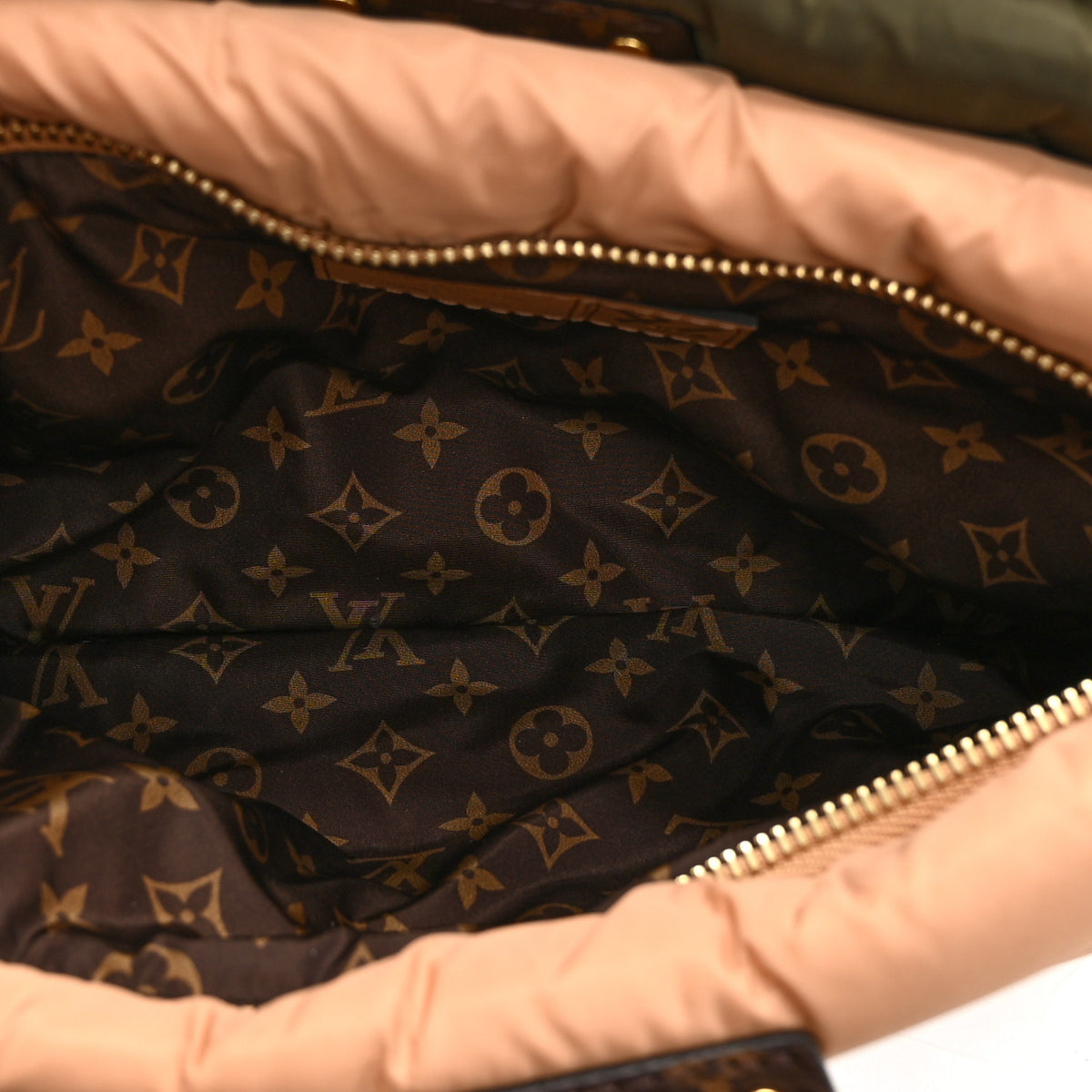 Louis Vuitton Econyl Monogram Pillow Maxi Multi Pochette Accessories Kaki Beige 5 of 12