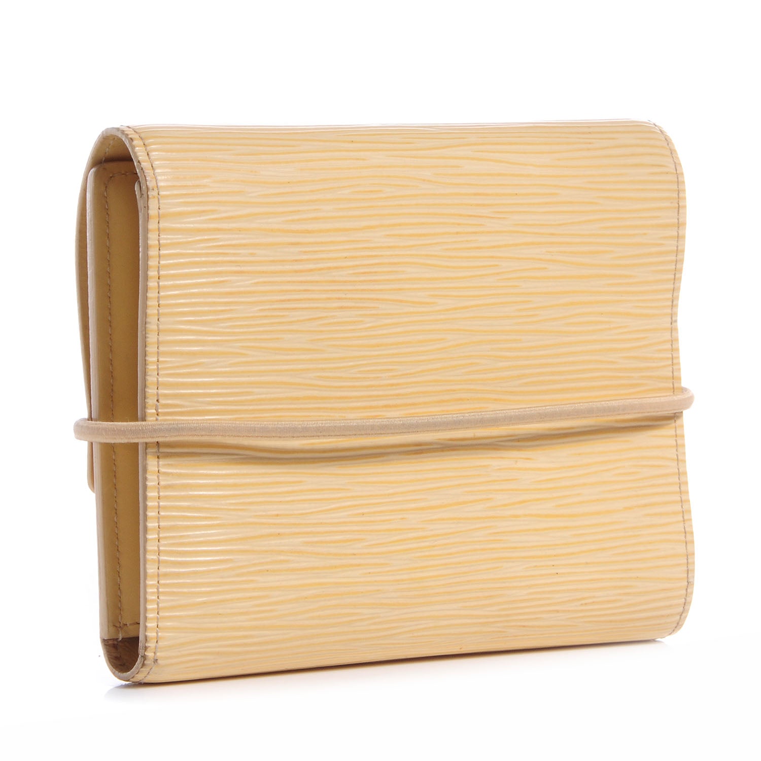 Louis Vuitton Epi Porte-Monnaie Elastique Wallet Vanilla 3 of 7