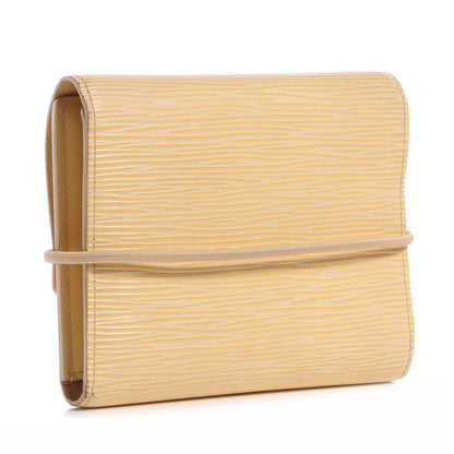Louis Vuitton Epi Porte-Monnaie Elastique Wallet Vanilla 3 of 7