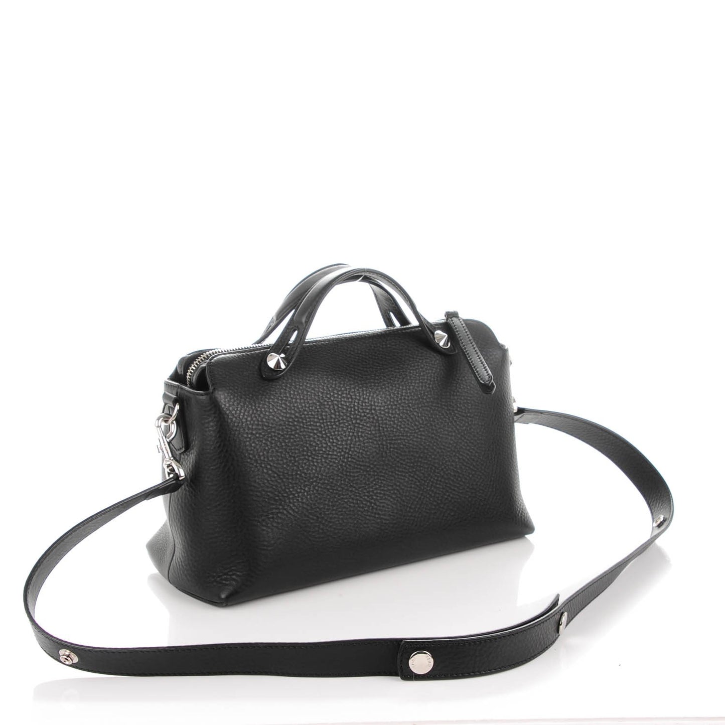 Vitello Dolce Medium By The Way Boston Bag Black