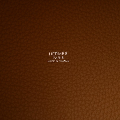 Hermes Taurillon Clemence Picotin Lock 18 PM Biscuit 6 of 11