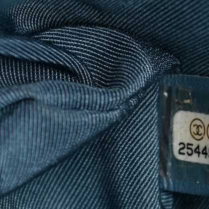 Chanel Calfskin Chevron Quilted Large Urban Spirit Backpack Light Blue 6 of 9