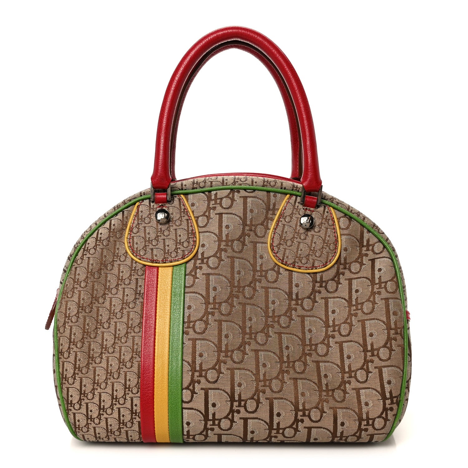 Christian Dior Monogram Rasta Bowler Beige 1 of 10