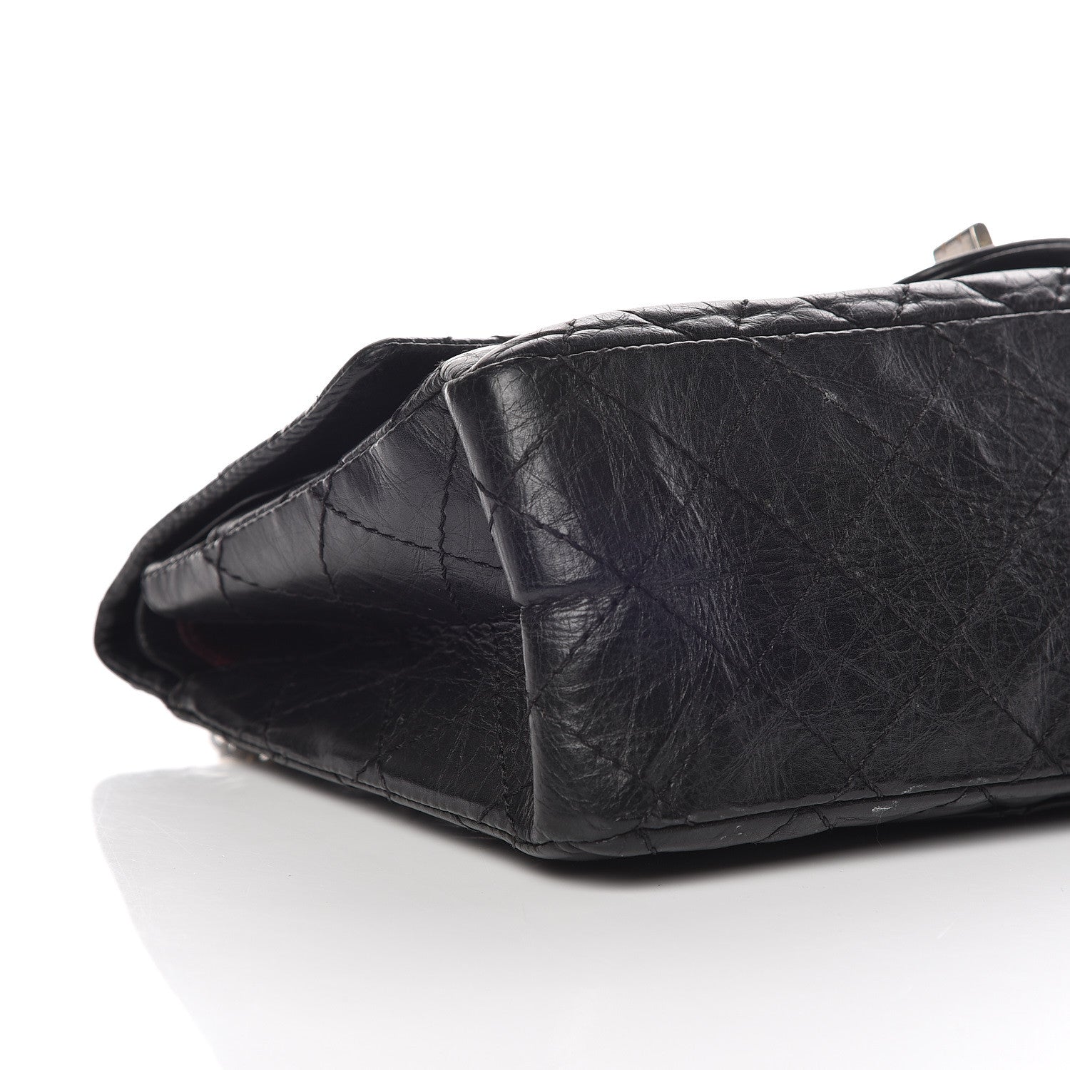 Chanel Aged Calfskin Quilted 2.55 Reissue 226 Flap Black 5 of 11