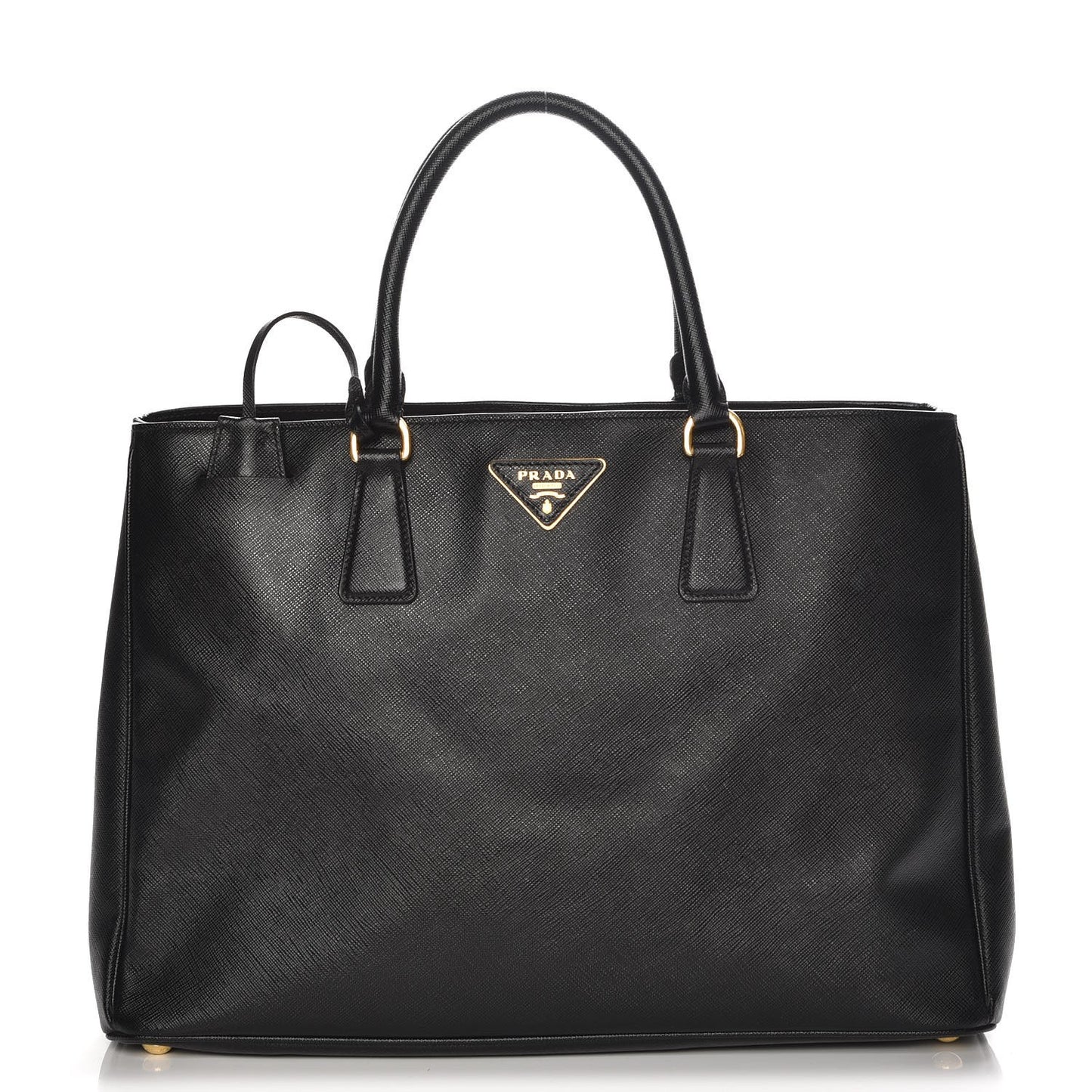 Saffiano Lux Large Tote Nero Black