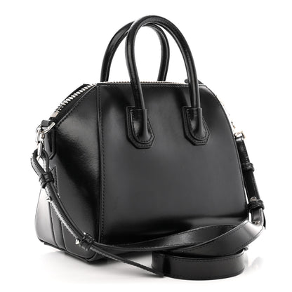 Givenchy Shiny Lord Calfskin Mini Antigona Black 3 of 13