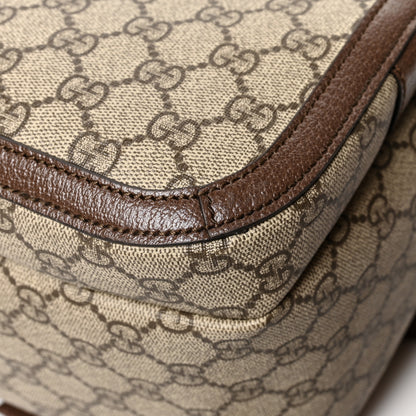Gucci GG Supreme Monogram Medium Ophidia Day Backpack Brown 11 of 13