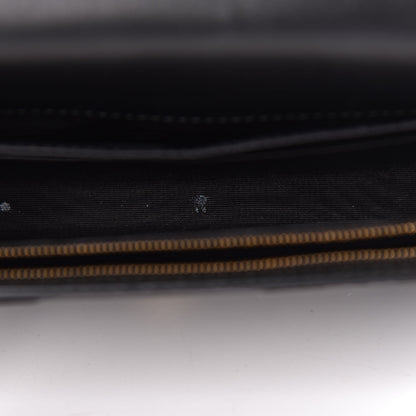 Gucci Guccissima Signature Bowy Chain Wallet Black 9 of 12