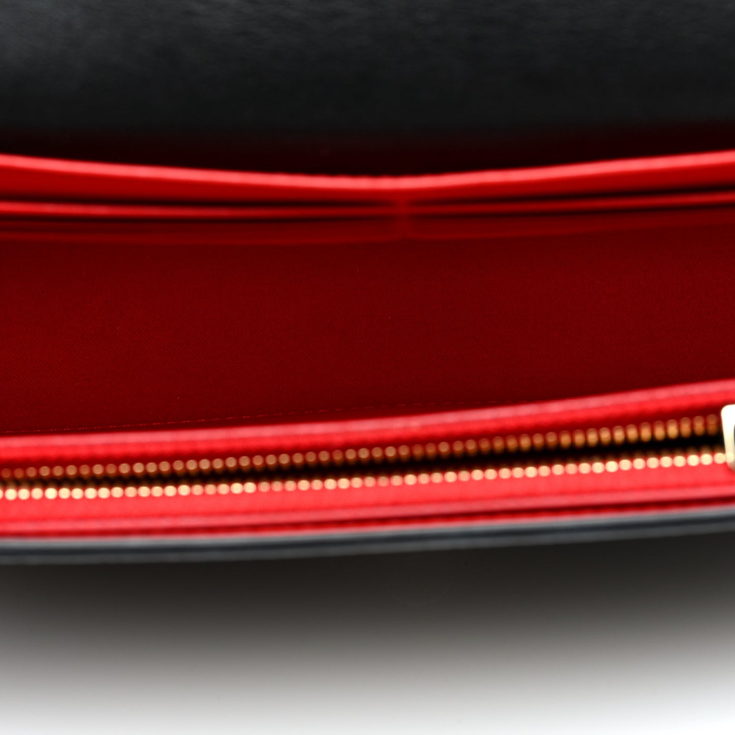 Grained Calfskin Spikes Loubinthesky Paloma Wallet On Chain Black Multimetal