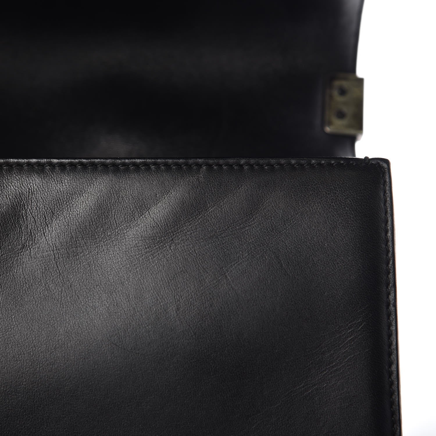 Chanel Lambskin Quilted Medium Boy Flap Black 8 of 17