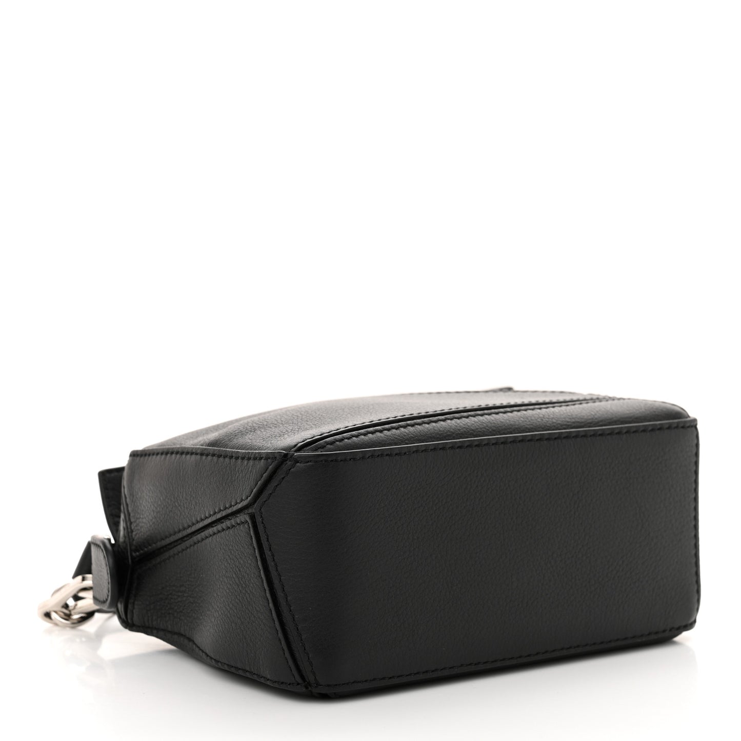 Calfskin Mini Puzzle Bag Black