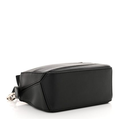 Loewe Calfskin Mini Puzzle Bag Black 4 of 13