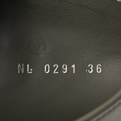 Louis Vuitton Rubber Calfskin Territory Flat High Boots 36 Khaki 10 of 13