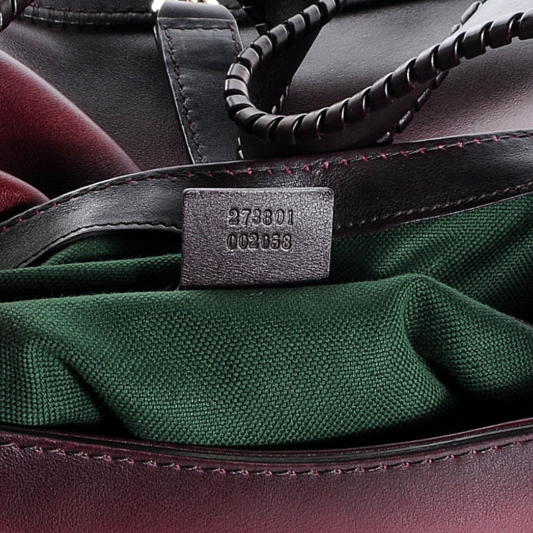 Leather 1921 Medium Shoulder Bag Cherry