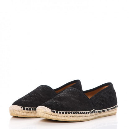 Gucci Suede Microguccissima Espadrilles 37.5 Black 3 of 10