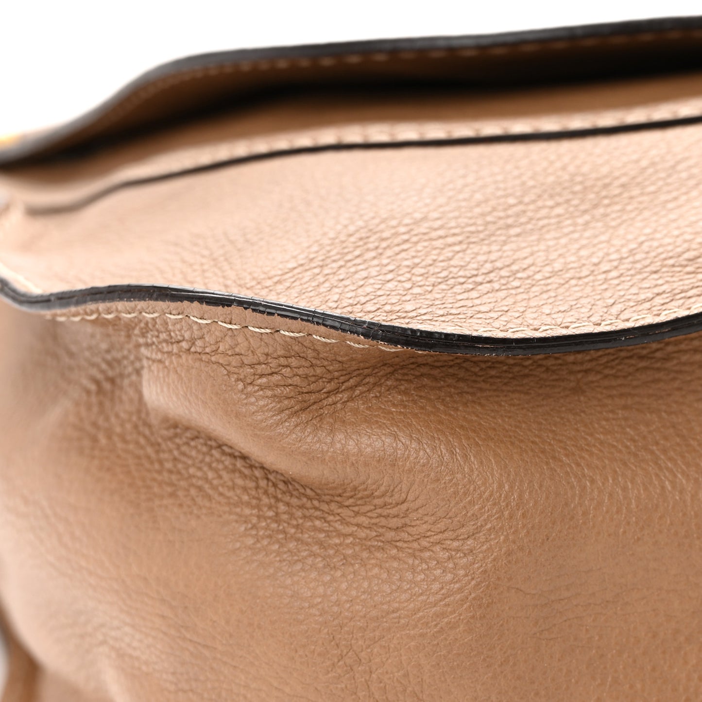 Calfskin Large Marcie Satchel Nut