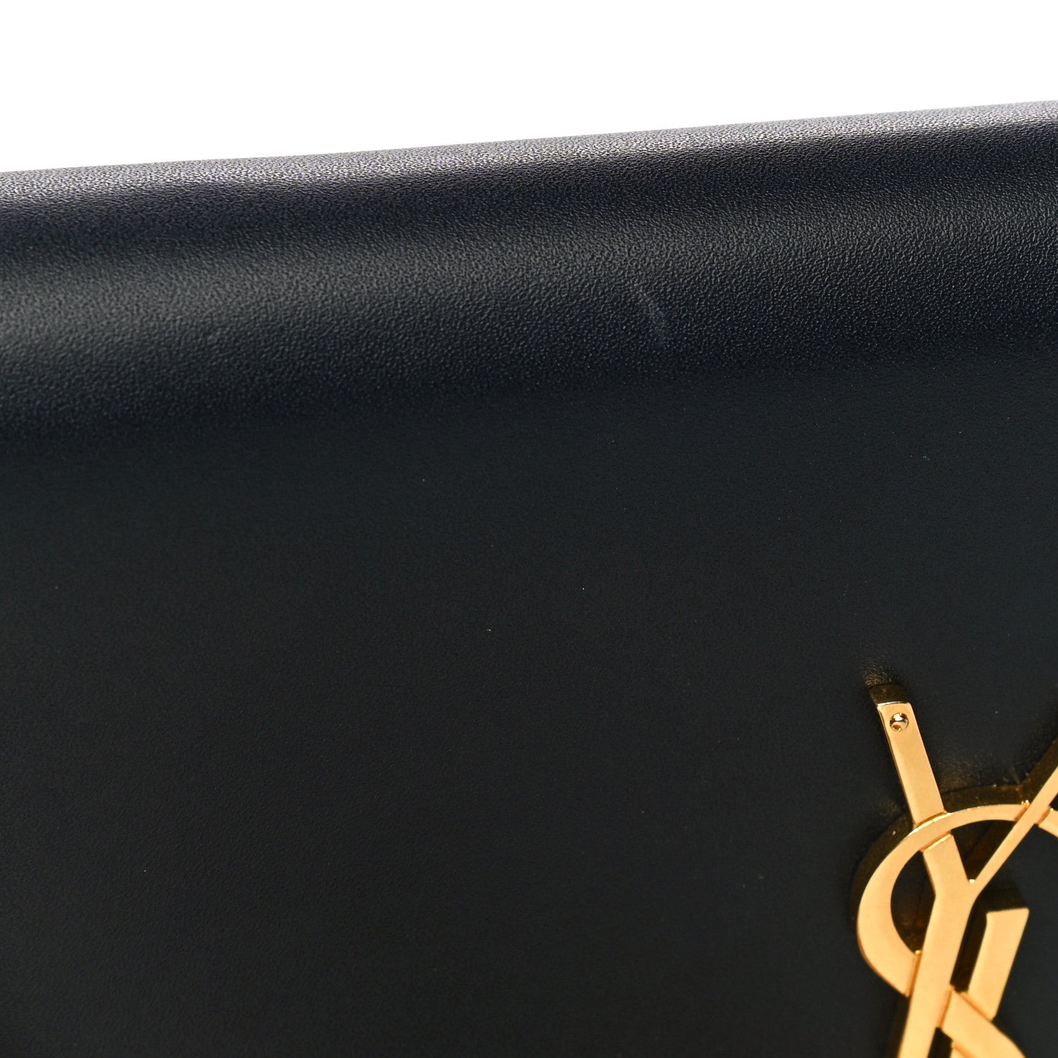 Saint Laurent Smooth Calfskin Classic Monogram Kate Tassel Chain Wallet Marine 13 of 14
