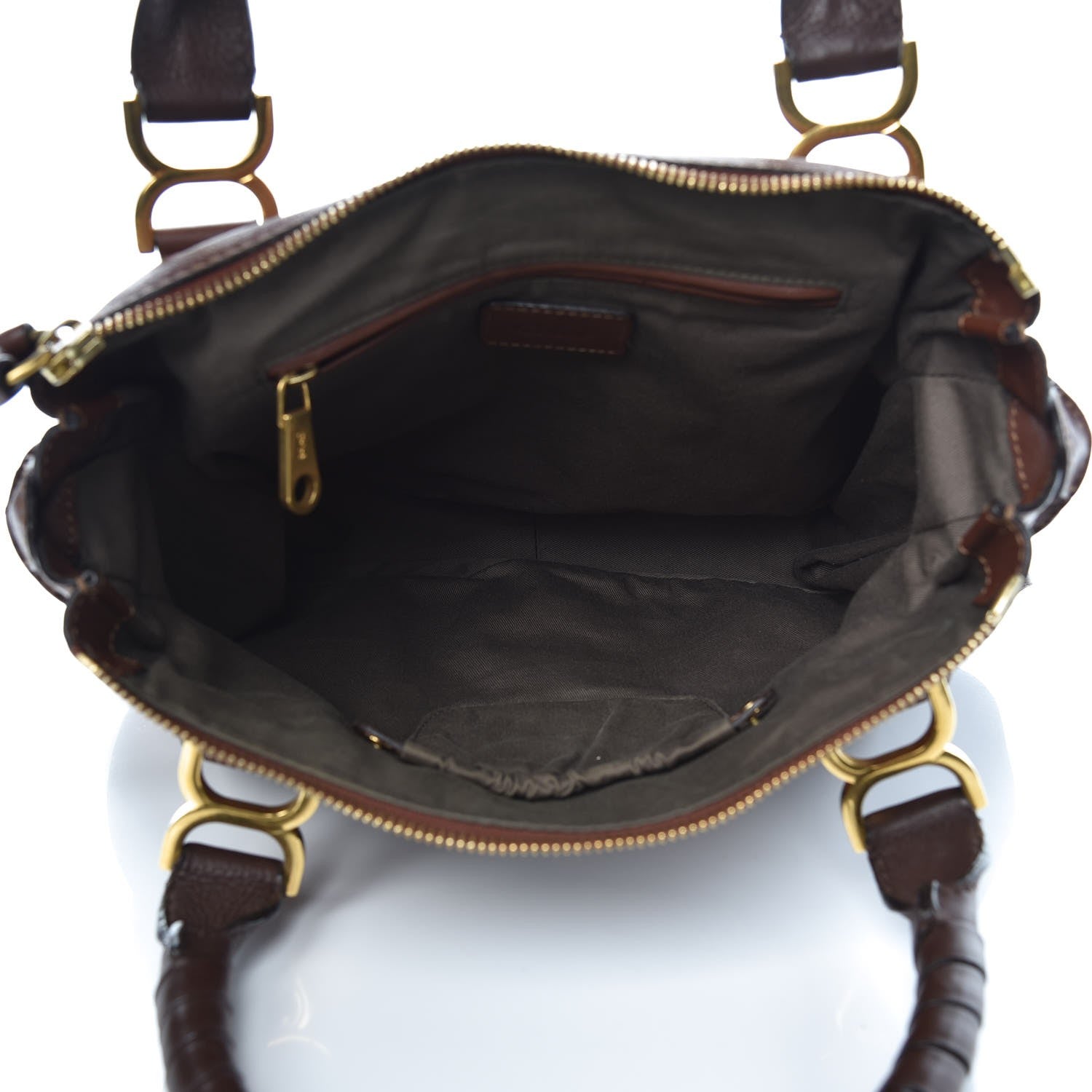 Chloe Calfskin Medium Marcie Satchel Ebony 5 of 10