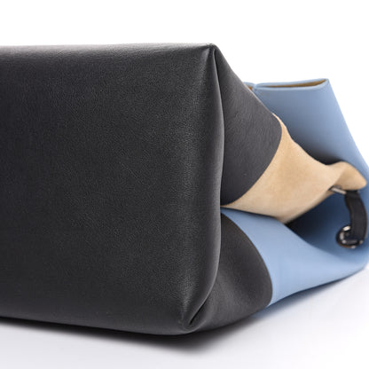 Celine Calfskin Suede All Soft Shoulder Bag Blue Lavender 8 of 8