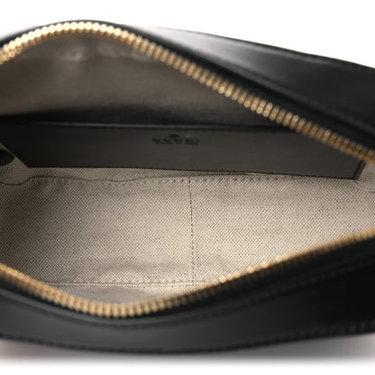 Gucci Calfskin GG Matelasse Shoulder Bag Black Natural 5 of 11