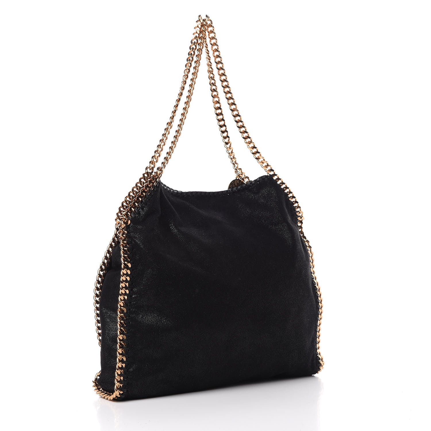 Stella McCartney Shaggy Deer Small Falabella Tote Black 4 of 11