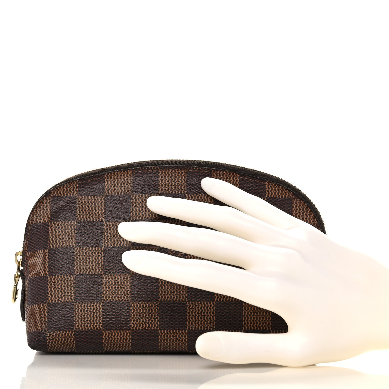 Louis Vuitton Damier Ebene Cosmetic Pouch 2 of 9