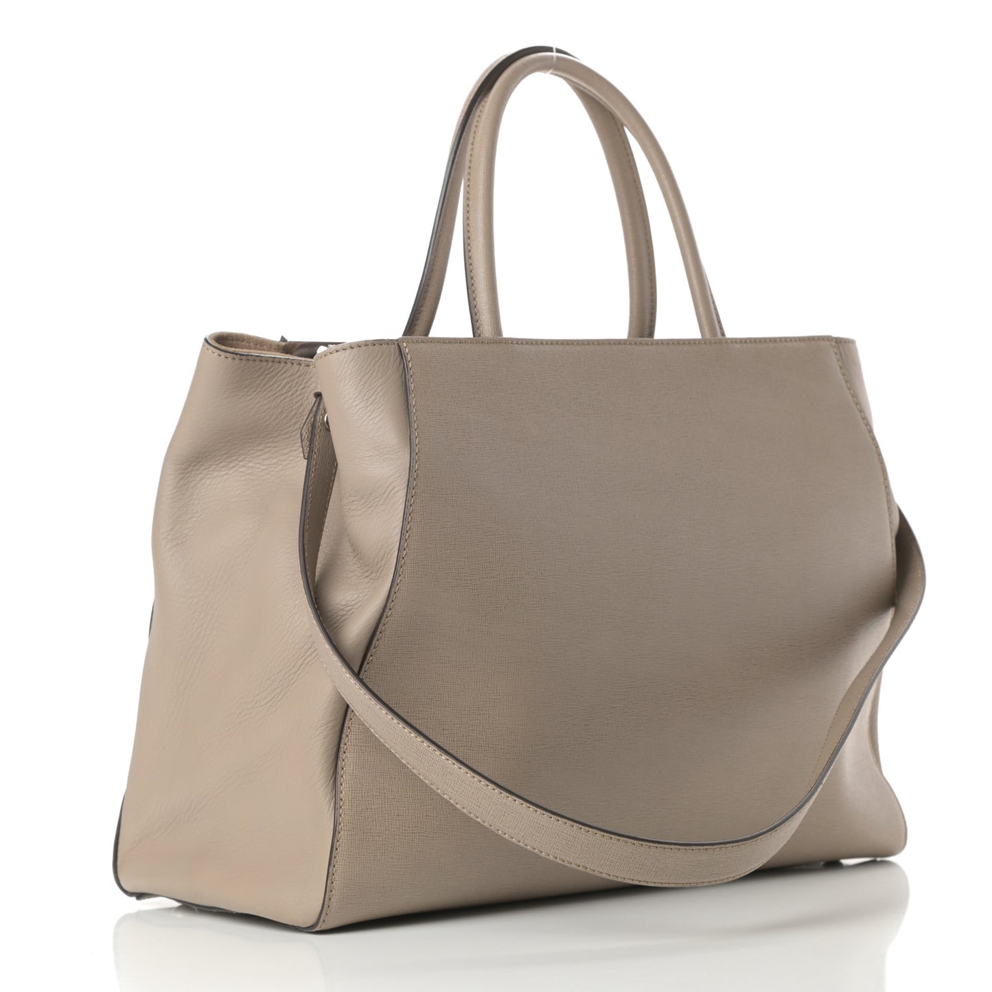 Vitello Elite Regular 2Jours Tote Tortora