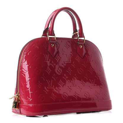 Louis Vuitton Vernis Alma PM Rose Indien 2 of 12