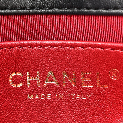 Chanel Jersey Quilted Small Wavy CC Hobo Black 6 of 11
