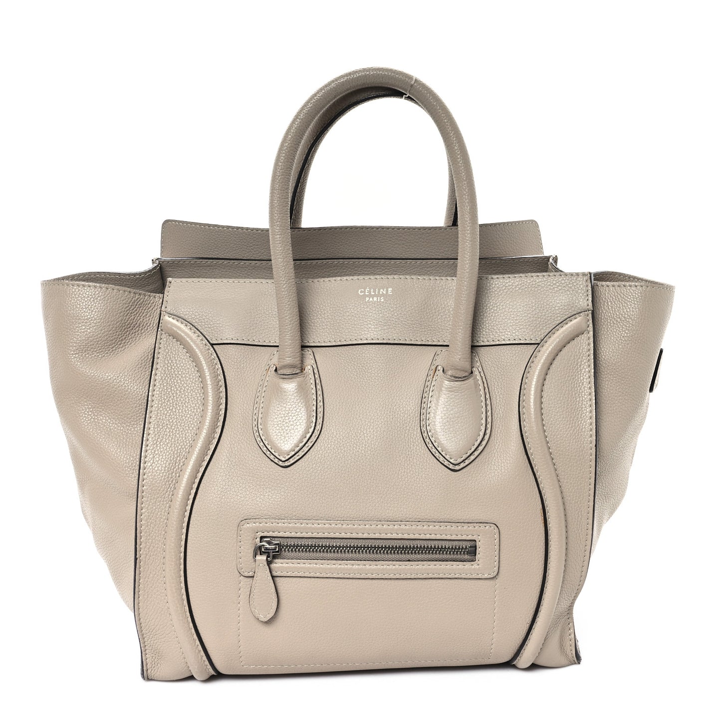 Pebbled Calfskin Mini Luggage Dune