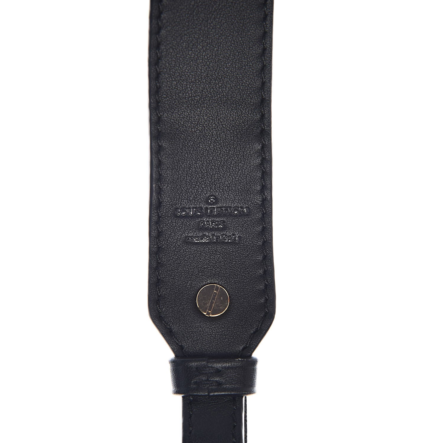 Louis Vuitton Monogram Bandouliere Shoulder Strap XL Black 4 of 5