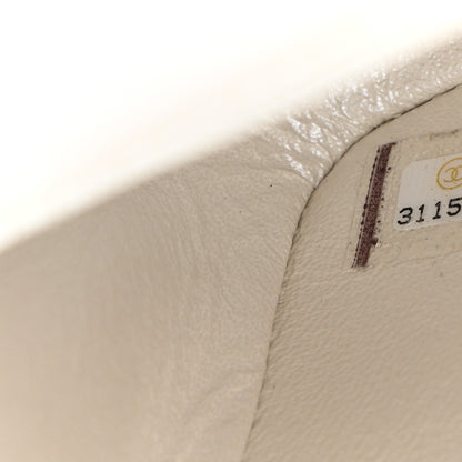 Chanel Iridescent Calfskin Quilted Mini Rectangular Flap White 7 of 11