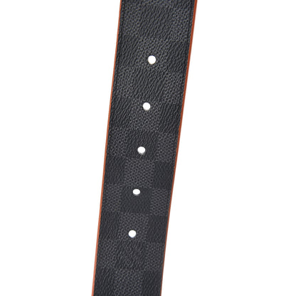 Louis Vuitton Damier Graphite Calfskin 40mm Belt 95 38 4 of 6