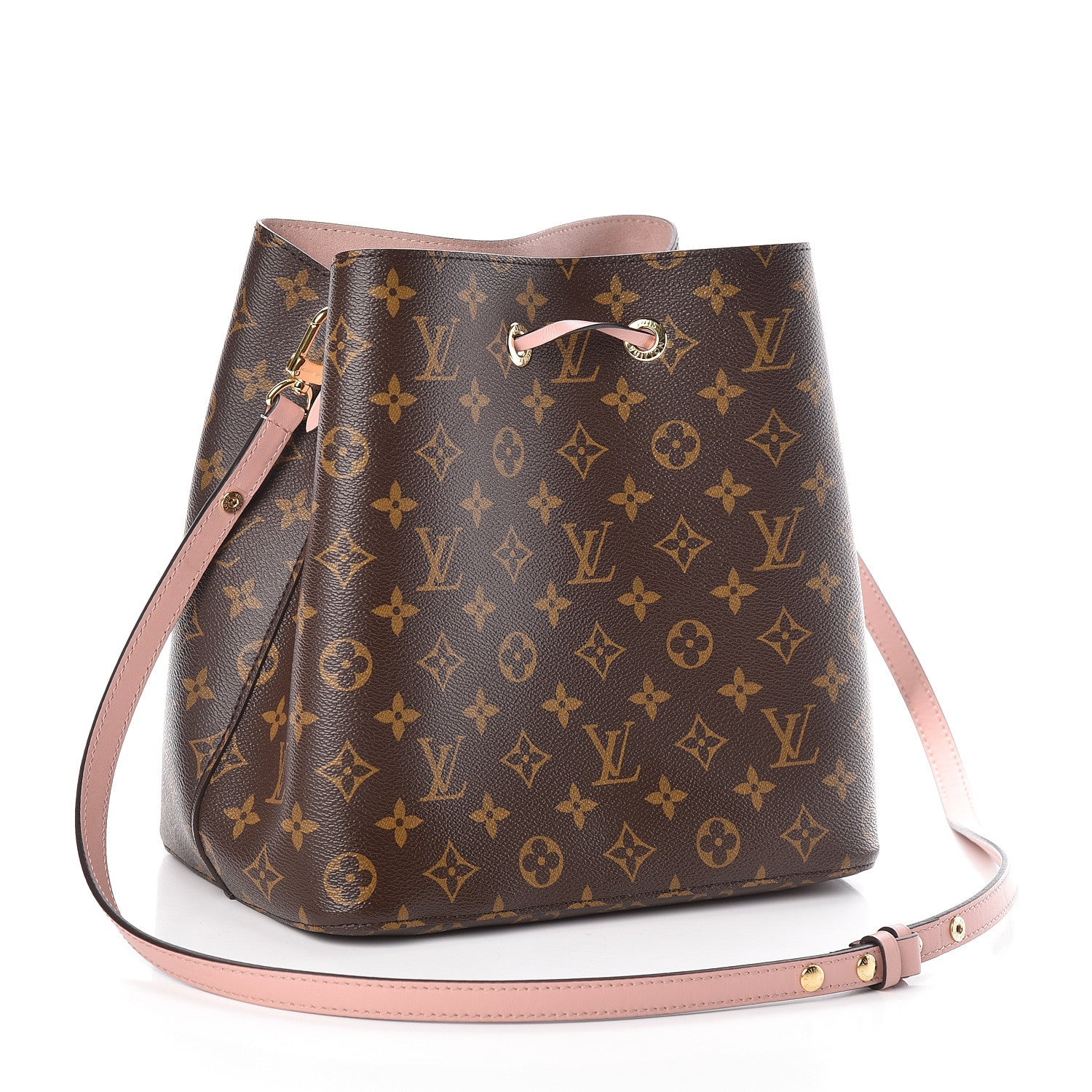 Louis Vuitton Monogram Neonoe MM Rose Poudre 3 of 10