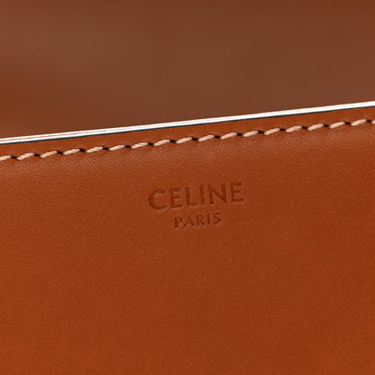 Celine Natural Calfskin Medium Triomphe Tan 6 of 13