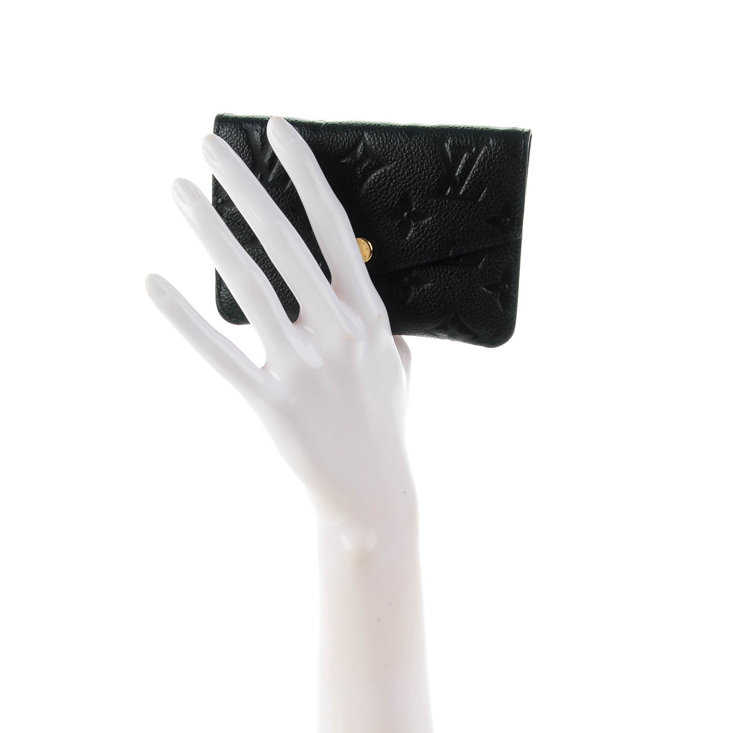 Louis Vuitton Empreinte Key Pouch Black 2 of 7