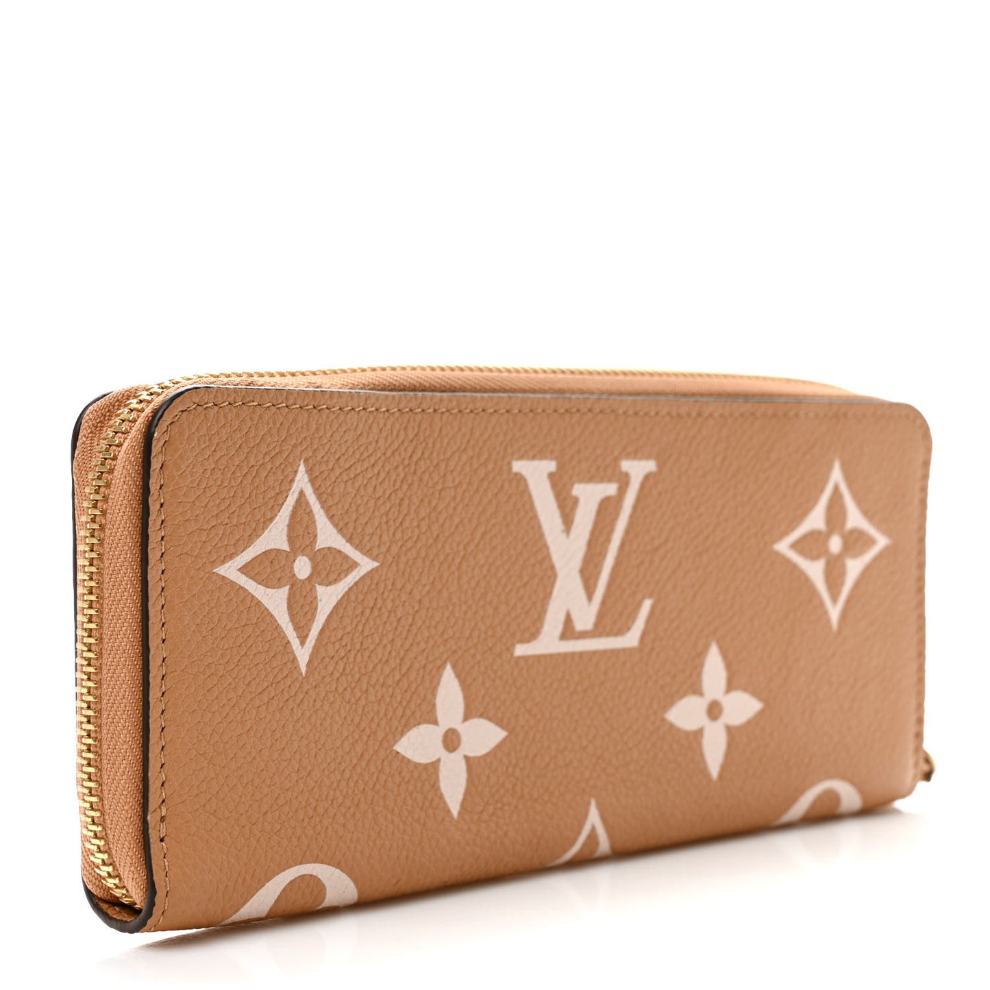 Empreinte Monogram Giant Clemence Wallet Arizona Creme
