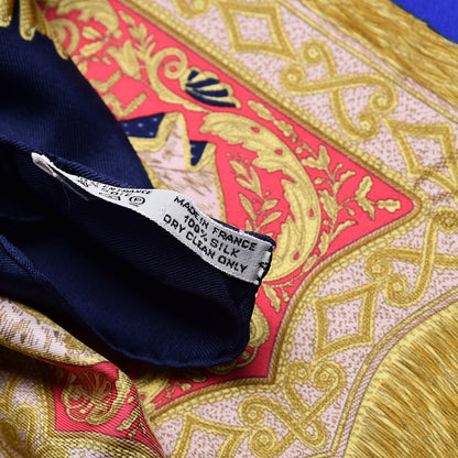 Hermes Silk Poste et Cavalerie Scarf 90 8 of 8