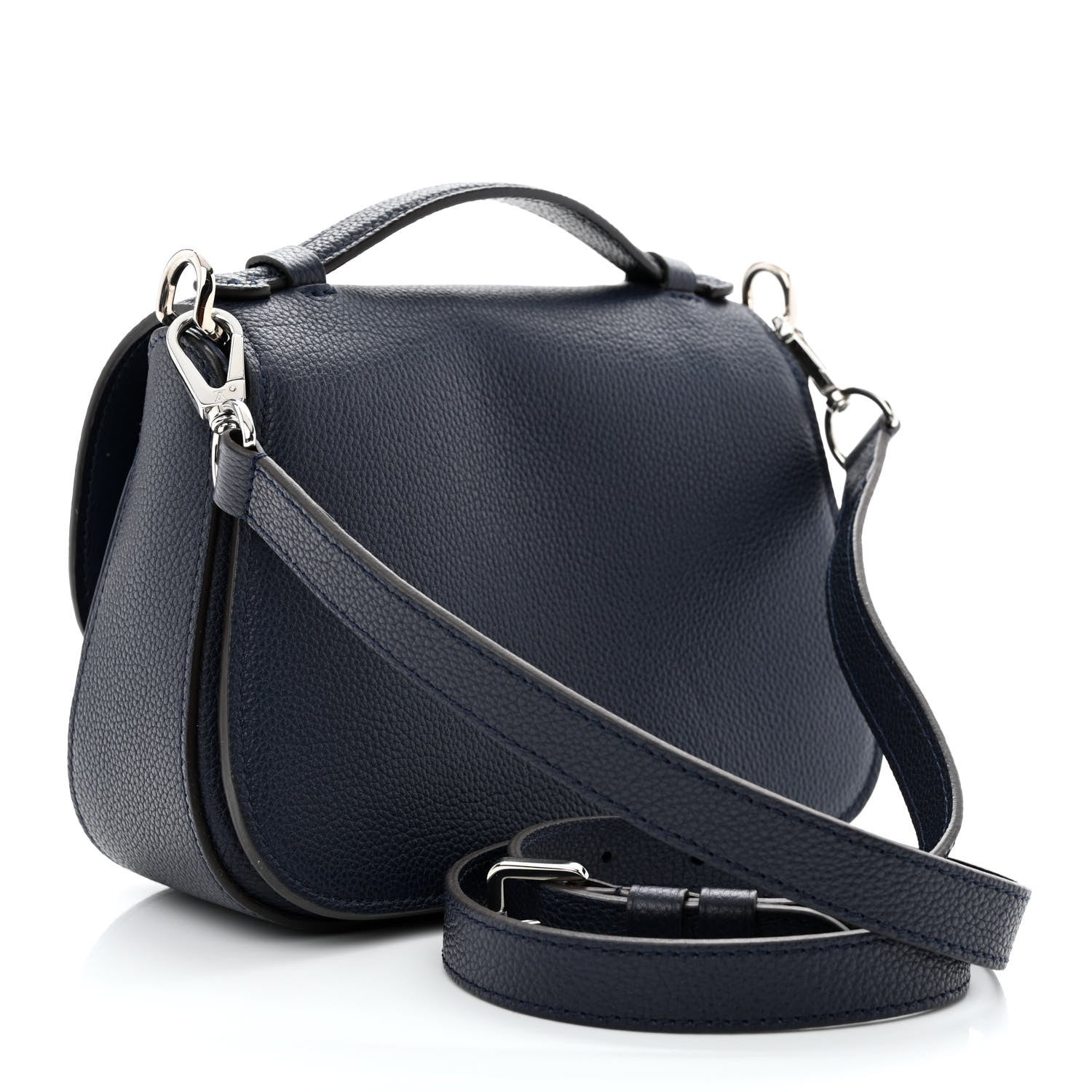 Louis Vuitton Grained Calfskin Vivienne NM Blue Marine 3 of 12