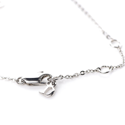 Christian Dior Crystal Logo Bracelet Silver 4 of 5