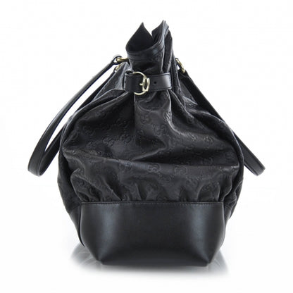 Gucci Guccissima Full Moon Tote Black 4 of 10