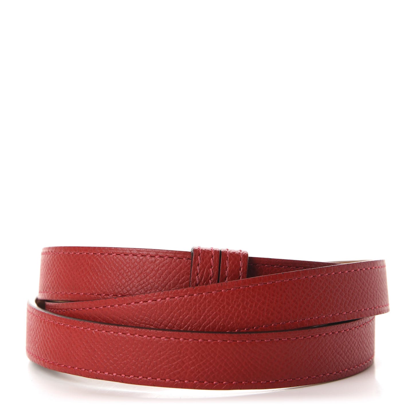 Epsom Kelly Belt Rouge Casaque