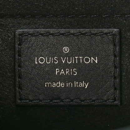 Louis Vuitton Calfskin Embroidered New Wave Chain MM Black 6 of 9