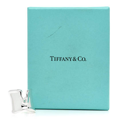 Tiffany Sterling Silver Elsa Peretti Split Ring 57 8 5 of 5