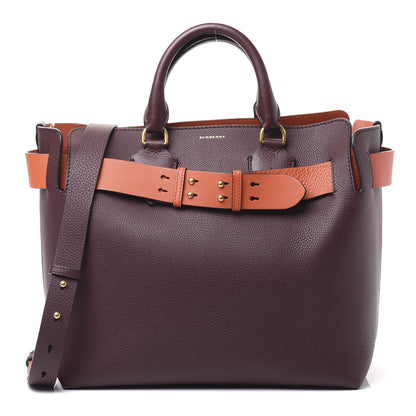Burberry Soft Grain Calfskin Medium Belt Bag Deep Claret 1 of 10