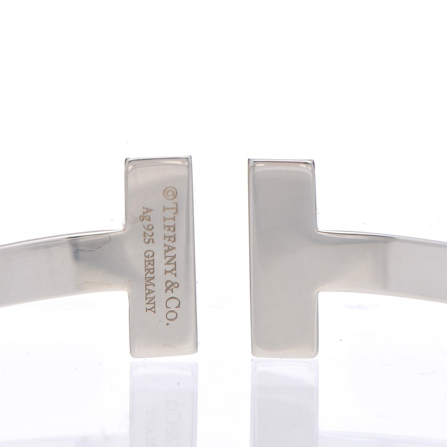 Sterling Silver T Square Bracelet