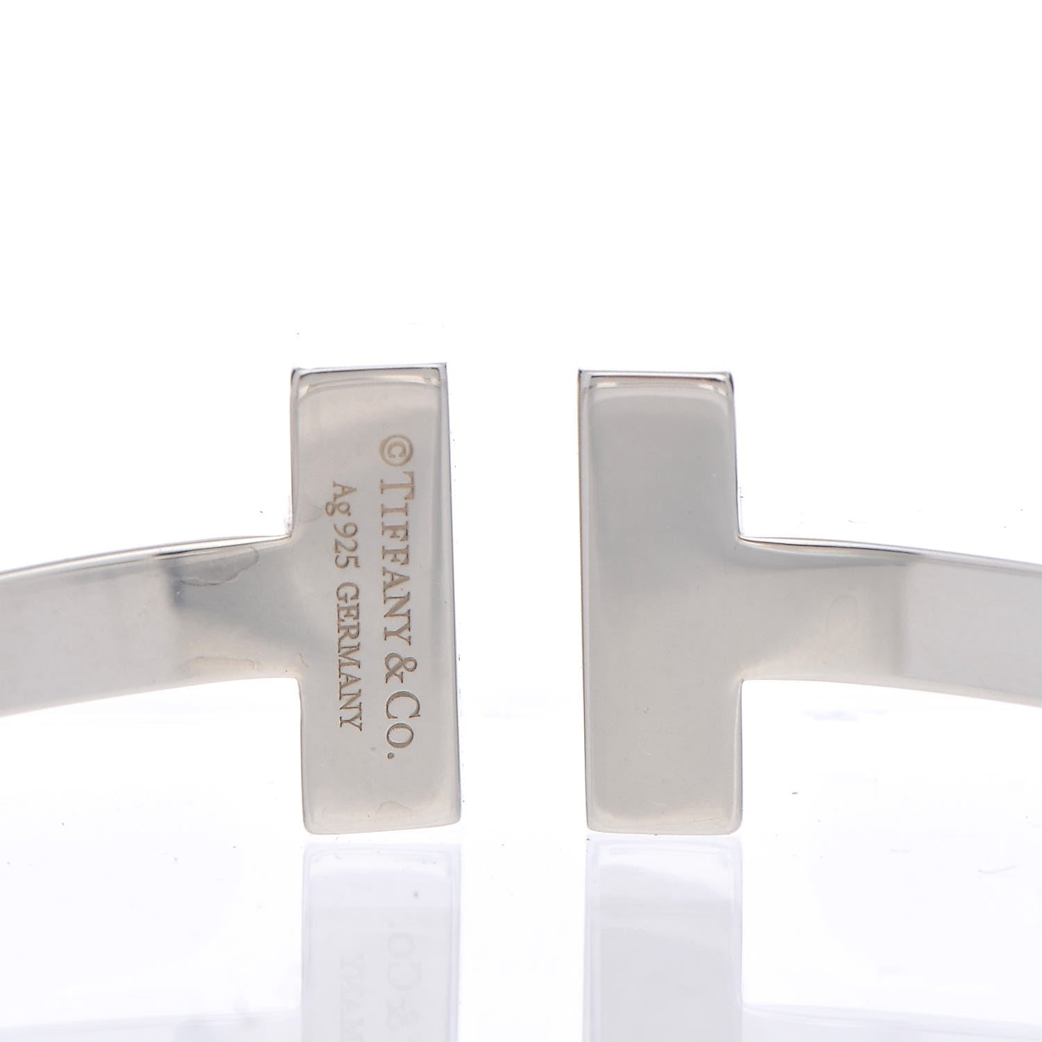 Tiffany Sterling Silver T Square Bracelet 5 of 6