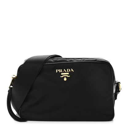 Prada Nylon Tessuto Vela Crossbody Bag Black 1 of 12